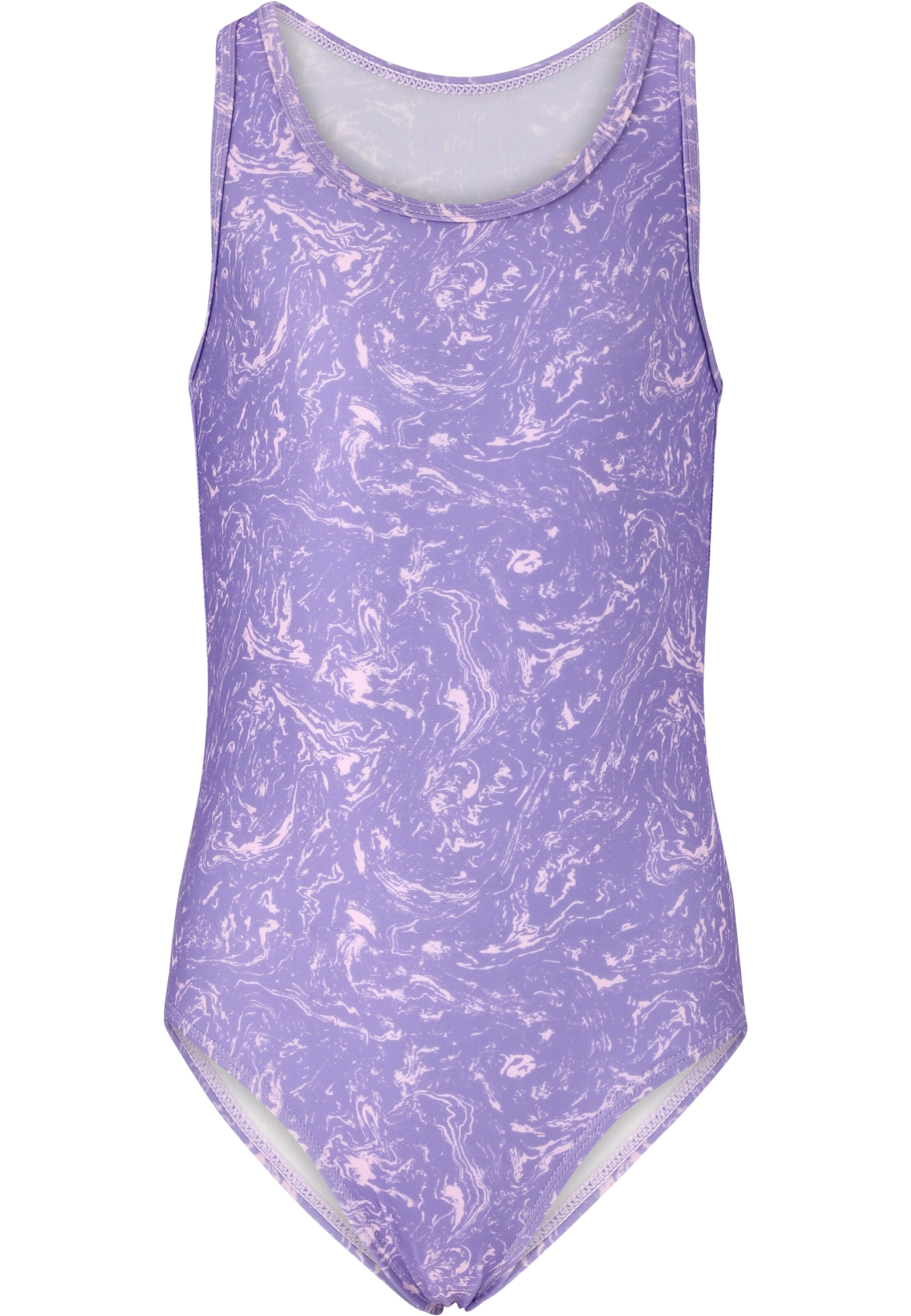 ZigZag Badeanzug 'Zita' in Lila: Vorderseite