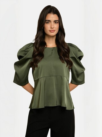 Liberte Essentiel Top ' WINNIE ' in Groen: voorkant