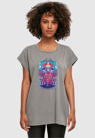 T-shirt 'Aquaman - Mera Dress' ABSOLUTE CULT en gris : devant