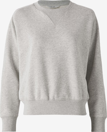 Bluză de molton de la Lee pe gri: față