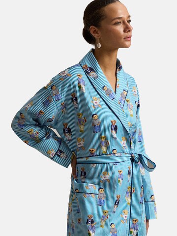 Peignoir court ' Iconic Bear ' Polo Ralph Lauren en bleu