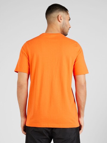 ADIDAS ORIGINALS T-Shirt 'Adicolor Classics Trefoil' in Orange