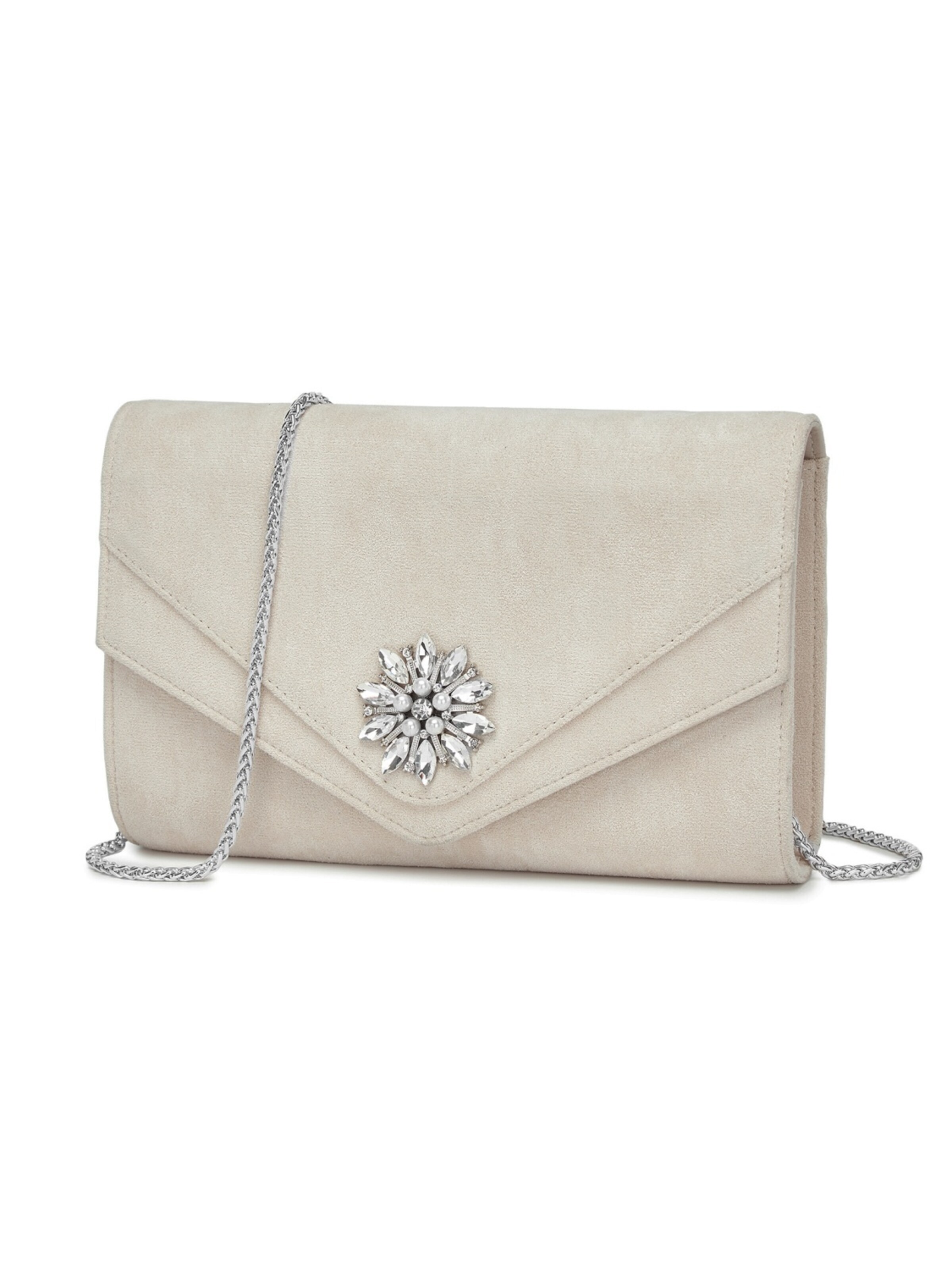 Miss Lulu Clutch‌‌‌‌‌‌ in Beige