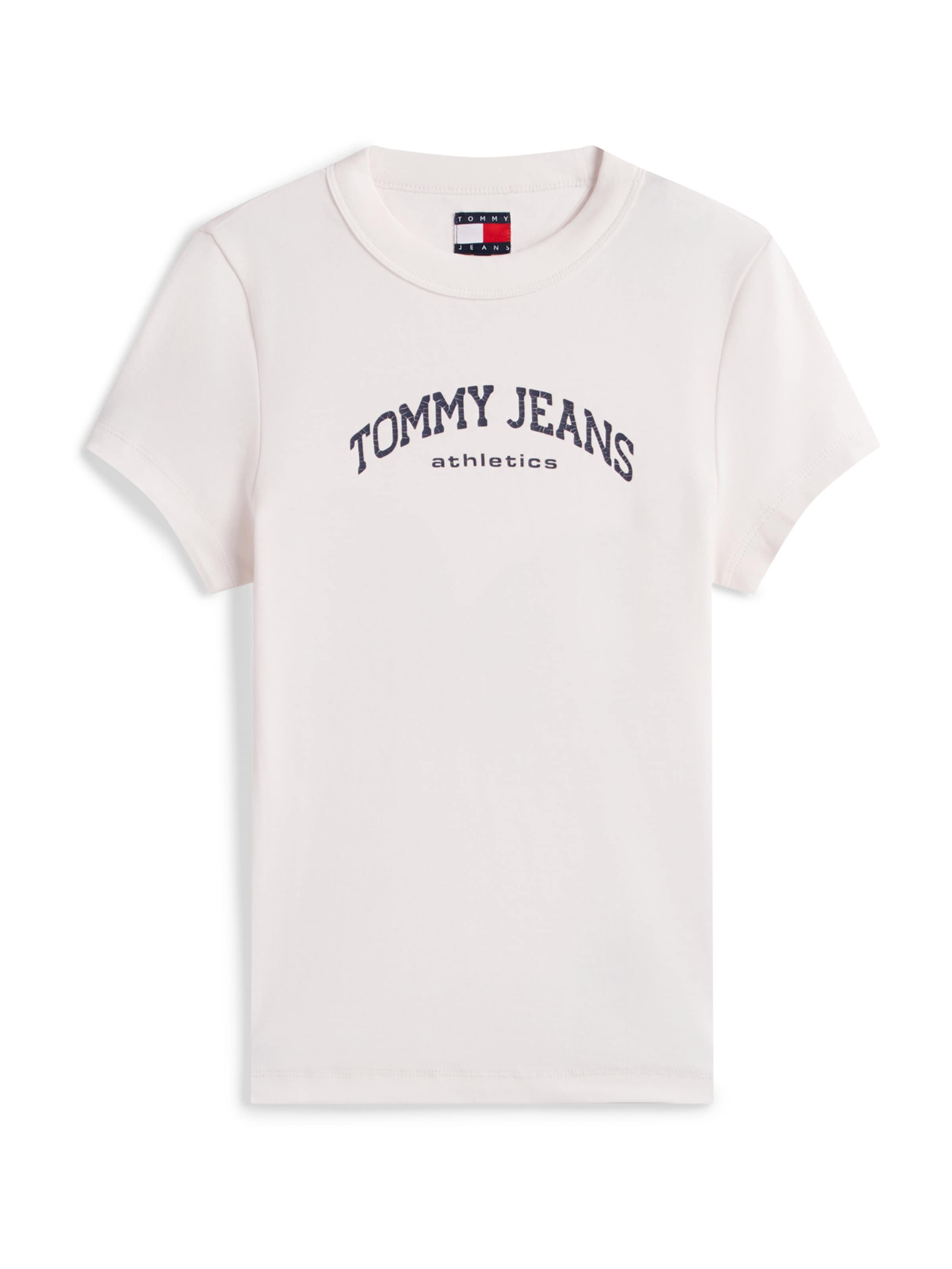 Tommy Jeans - Camiseta en blanco: frente