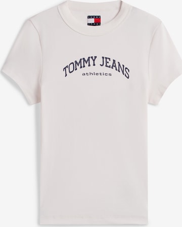Tommy Jeans - Camiseta en blanco: frente