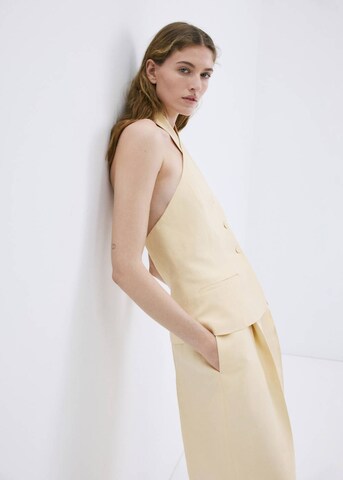 MANGO Top 'Martini' in Yellow