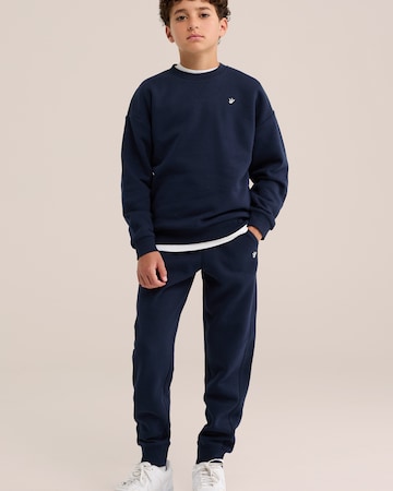 WE Fashion Sweatshirt in Blauw