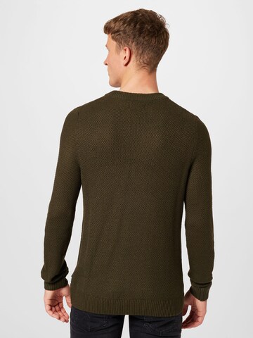 Pull-over 'BLAKE' JACK & JONES en vert