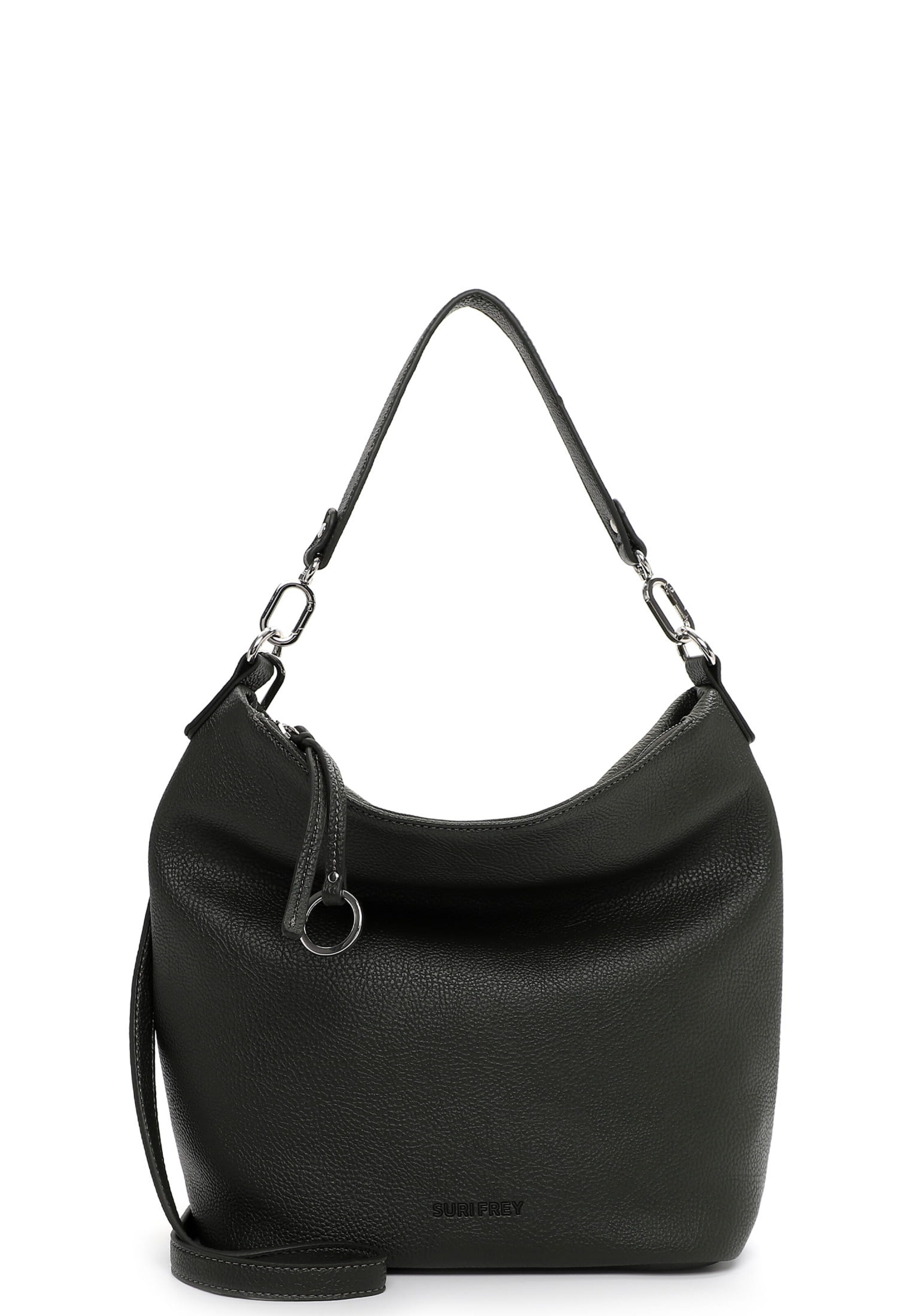 Borsa a spalla 'Debby' di Suri Frey in verde: frontale