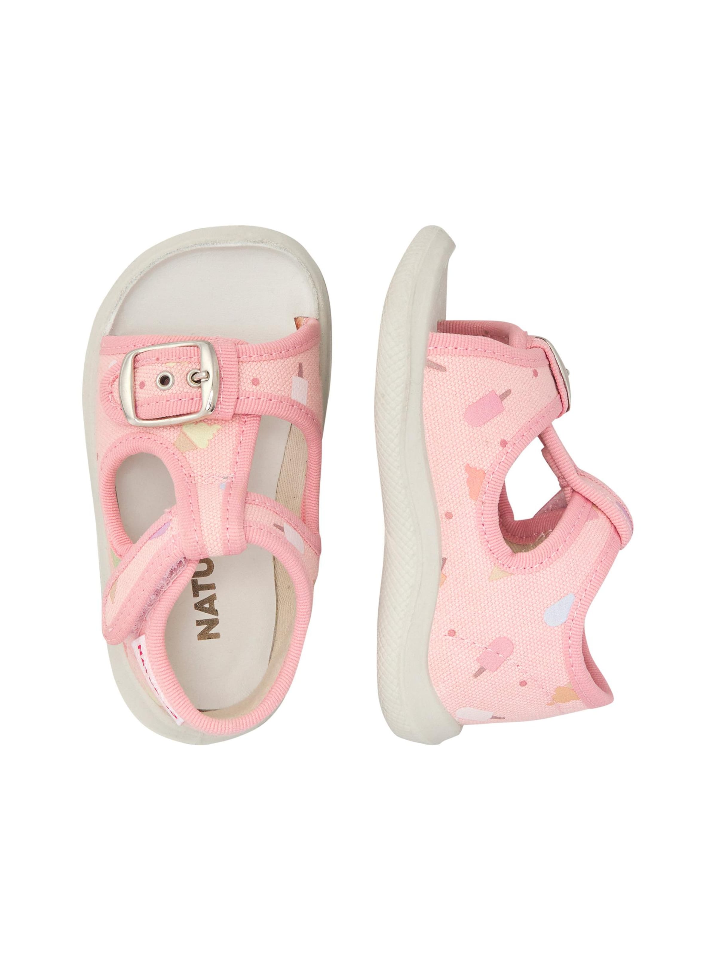 Sandales 'PAROS' NATURINO en rose
