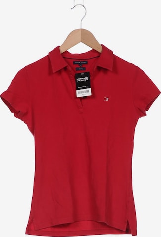 TOMMY HILFIGER Poloshirt M in Rot: predná strana