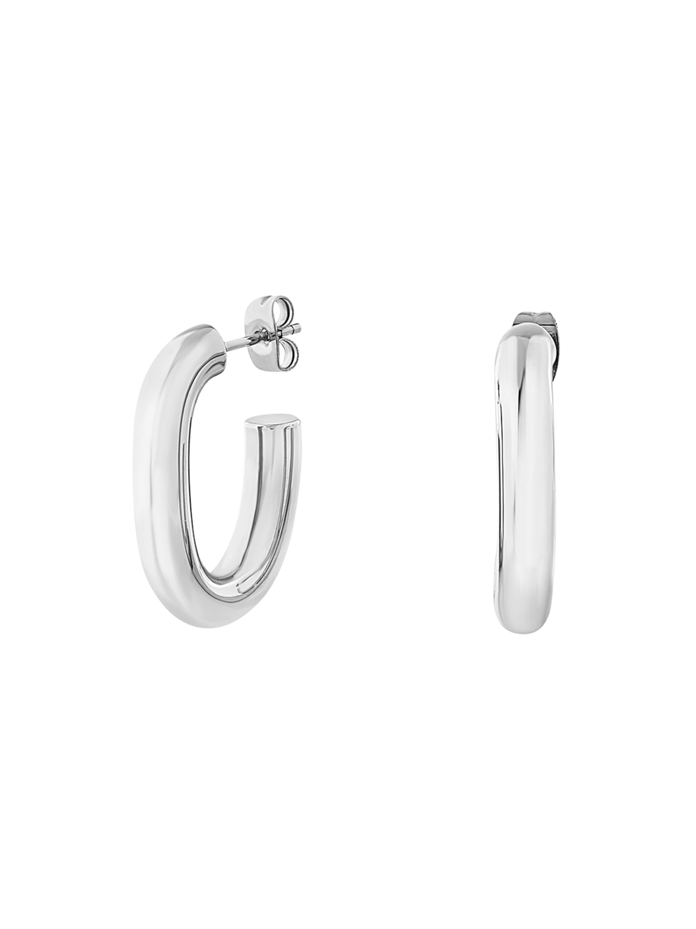 Breil Earrings in Silver: front