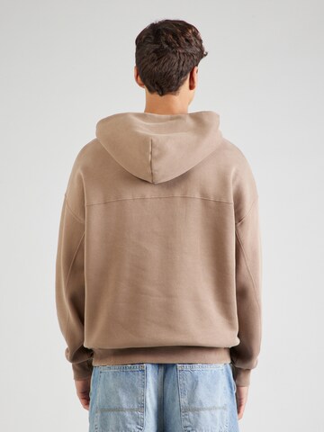 Abercrombie & Fitch Sweatshirt 'ESSENTIAL POPOVER' in Braun