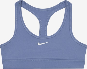 NIKE Спортивное белье 'Swoosh' в Синий: спереди