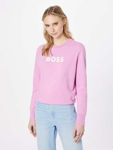 rozā BOSS Orange Sportisks džemperis 'Ela': no priekšpuses