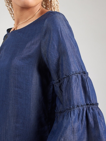 s.Oliver BLACK LABEL Blouse in Blauw