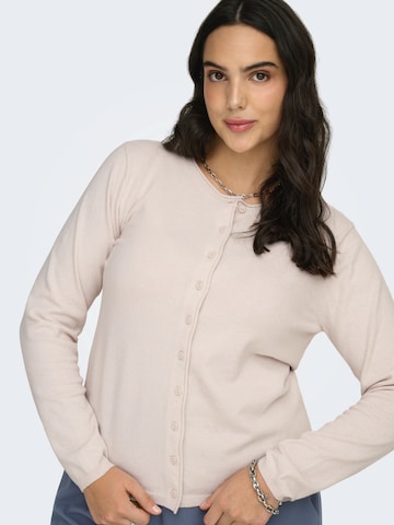 Geacă tricotată 'CARLoyal' de la ONLY Carmakoma pe bej