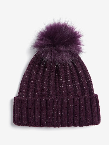 Lipsy Czapka w kolorze fioletowy