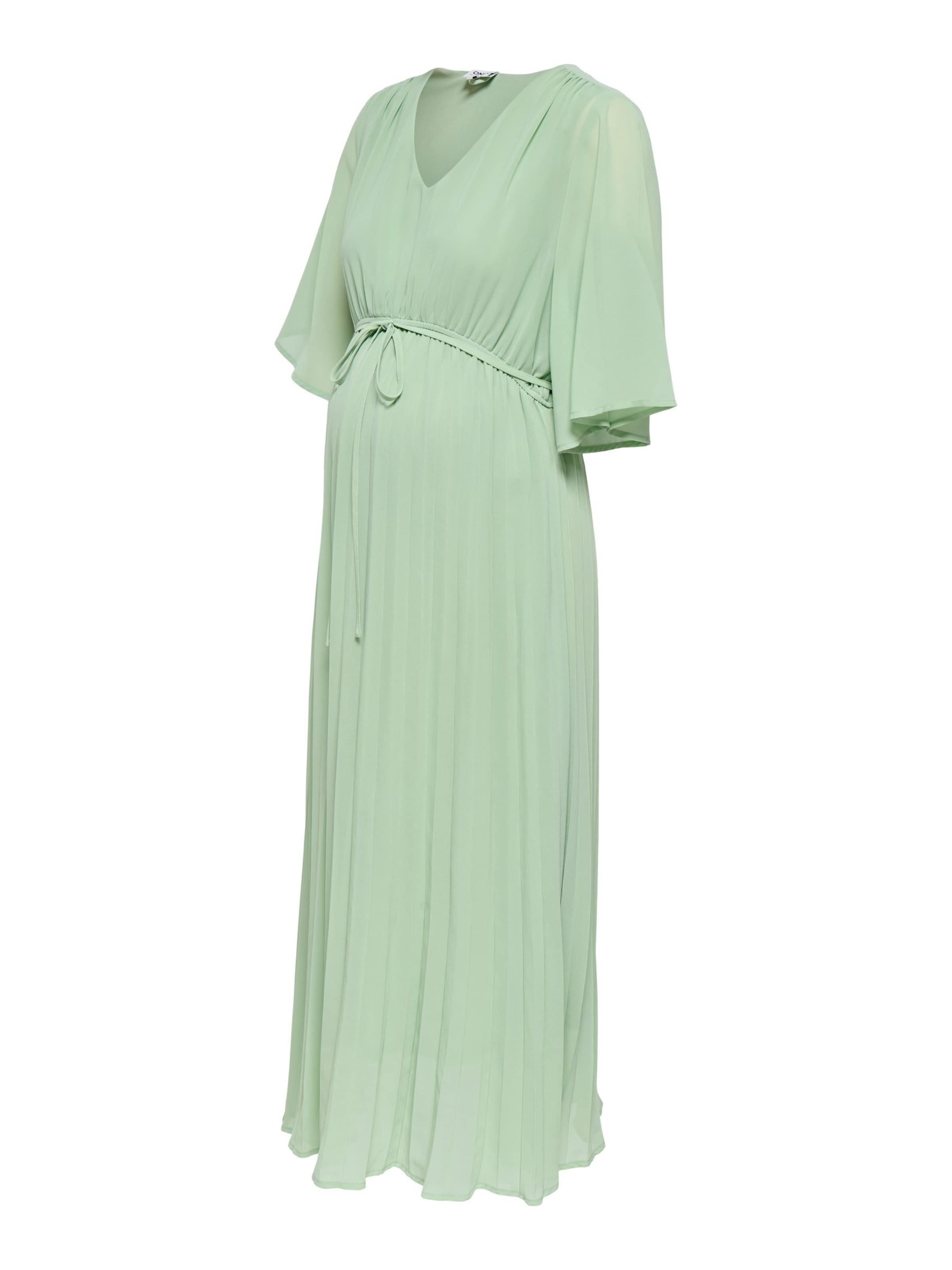 Only Maternity Dress 'OLMSiena' in Green: front