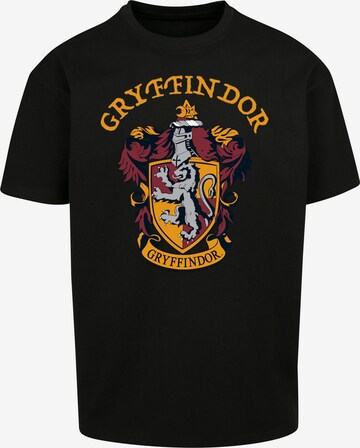 Maglietta 'Harry Potter Gryffindor Crest' di F4NT4STIC in nero: frontale
