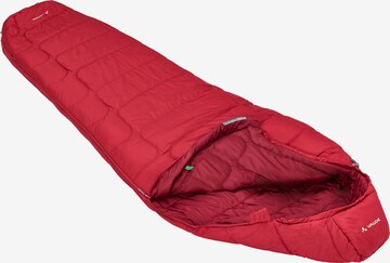 VAUDE Sleeping Bag in Red: front