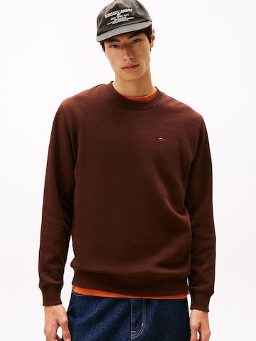 Felpa di Tommy Jeans in marrone: frontale