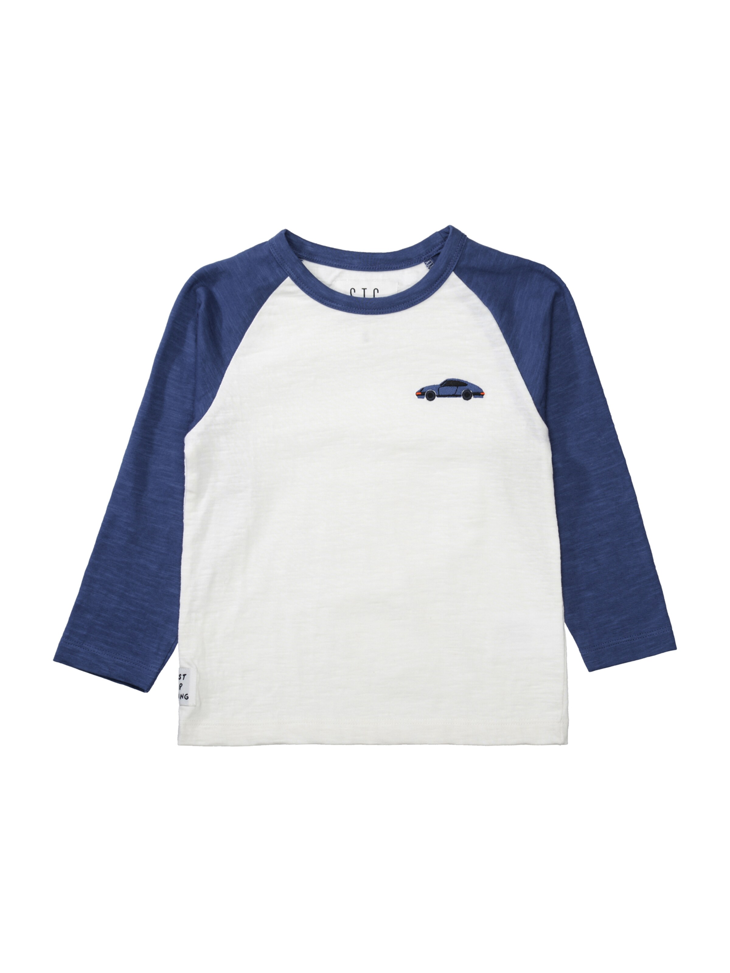 STACCATO T-shirt i marinblå / orange / svart / vit, Produktvy