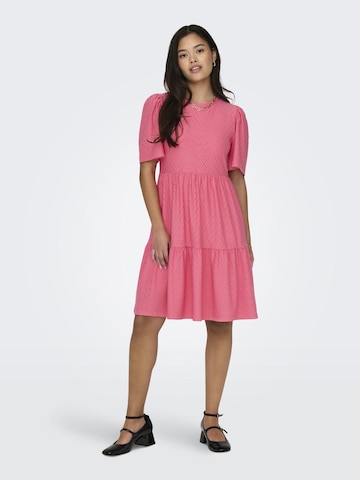 JDY Sukienka 'Carla Cathinka' w kolorze różowy: przód