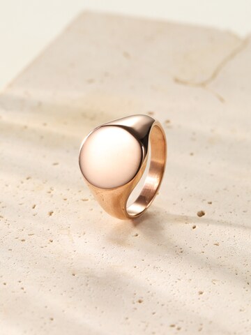 Hey Happiness - Anillo 'Signet' en oro