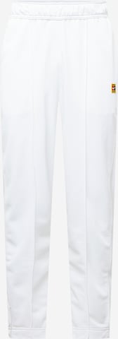 NIKE regular Παντελόνι φόρμας σε λευκό: μπροστά