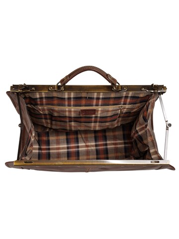 piké Travel bag 'LOMBARDIA MEDIUM' in Brown