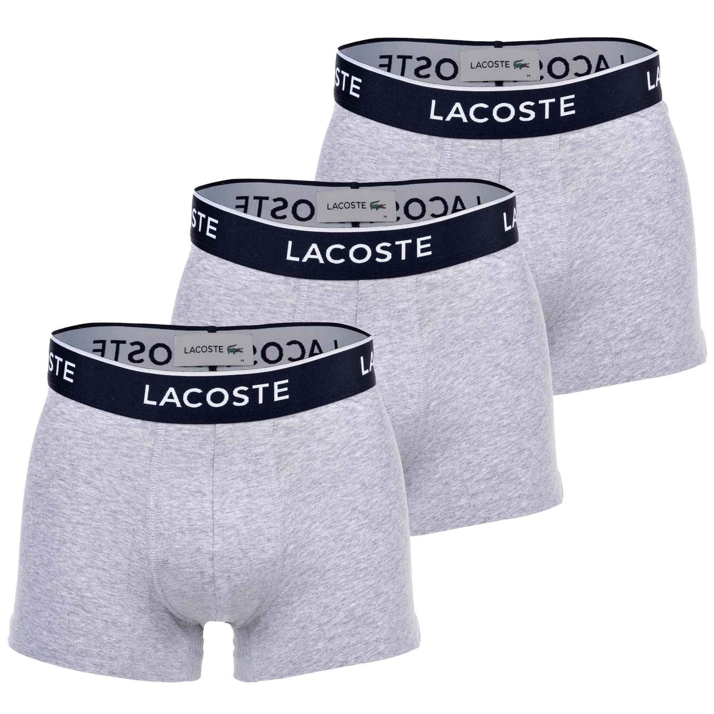 LACOSTE Boxershorts in Grau: Vorderseite