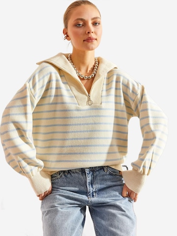 Pull-over 'Pullover' Bianco Lucci en beige