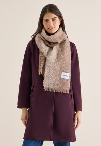 CECIL Scarf in Beige: front