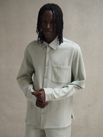 Regular fit Camicia 'Himberti' di ABOJ ADEJ in verde: frontale