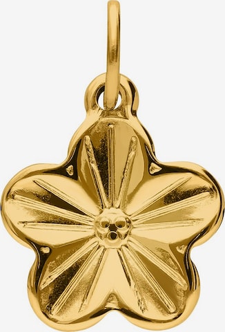 Lucardi Pendant 'Klassisch' in Gold: front