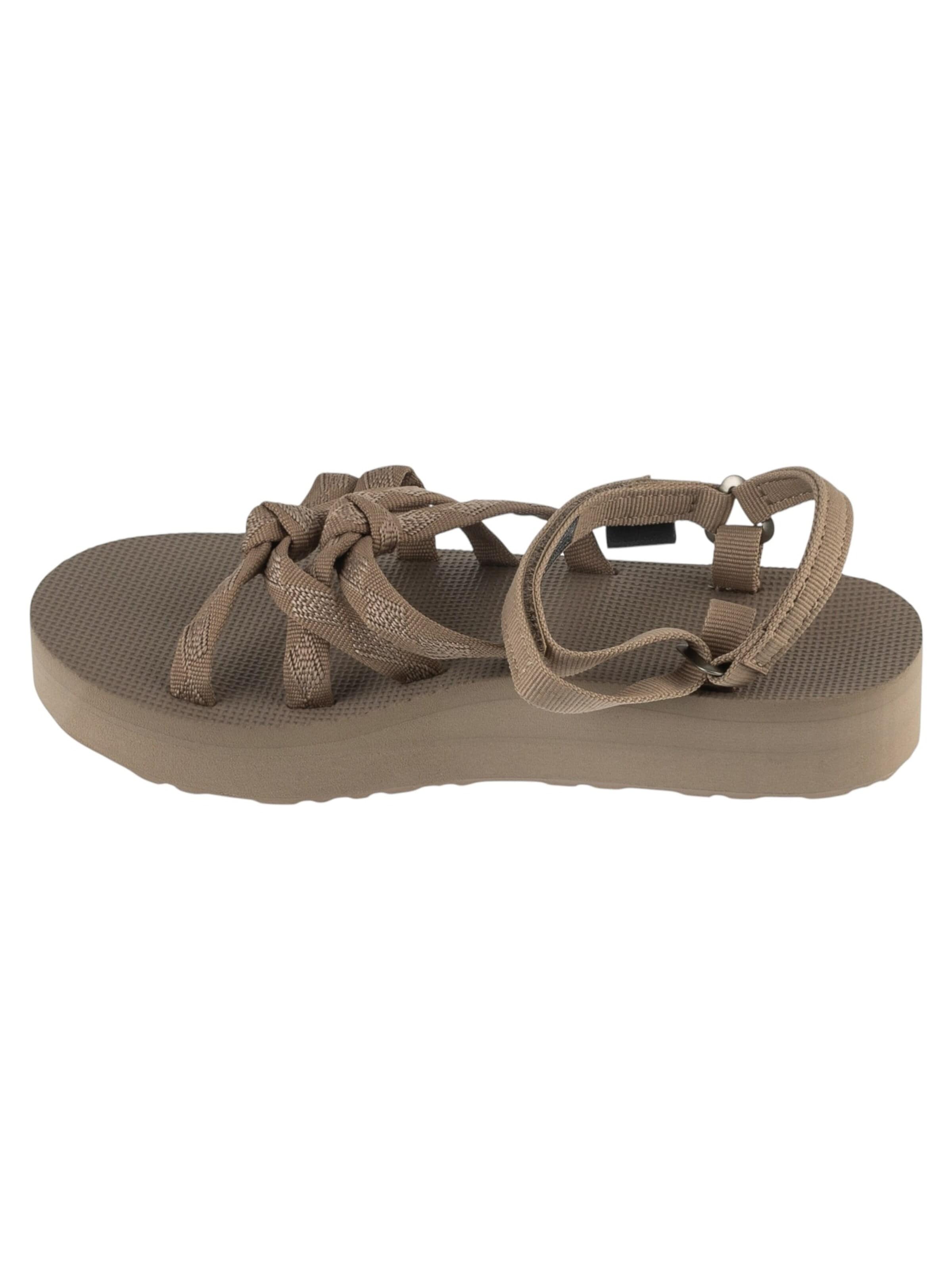 TEVA Sandale 'Teva W Midform Kena Slim Sandals'‌‌‌‌ in Braun