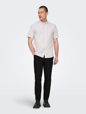 Only & Sons - Slimfit Pantalón chino 'ONSBrad' en negro
