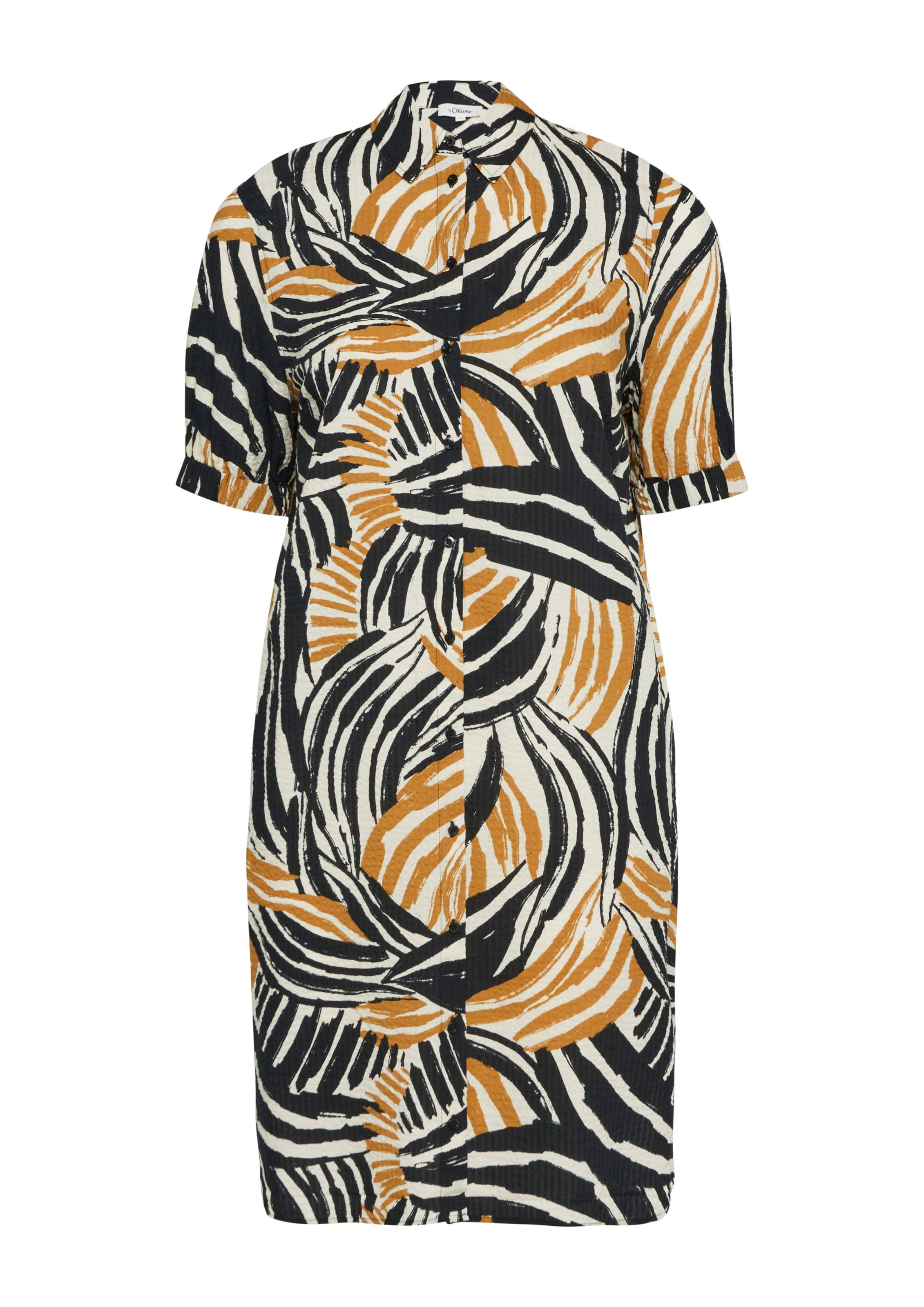 s.Oliver Blousejurk in Gemengde kleuren: voorkant