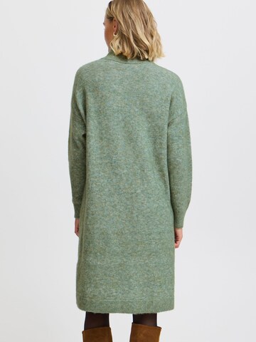 Fransa - Vestido de malha 'SANNY DR 3' em verde