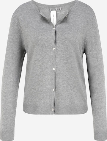 GERRY WEBER Knit Cardigan in Grey: front