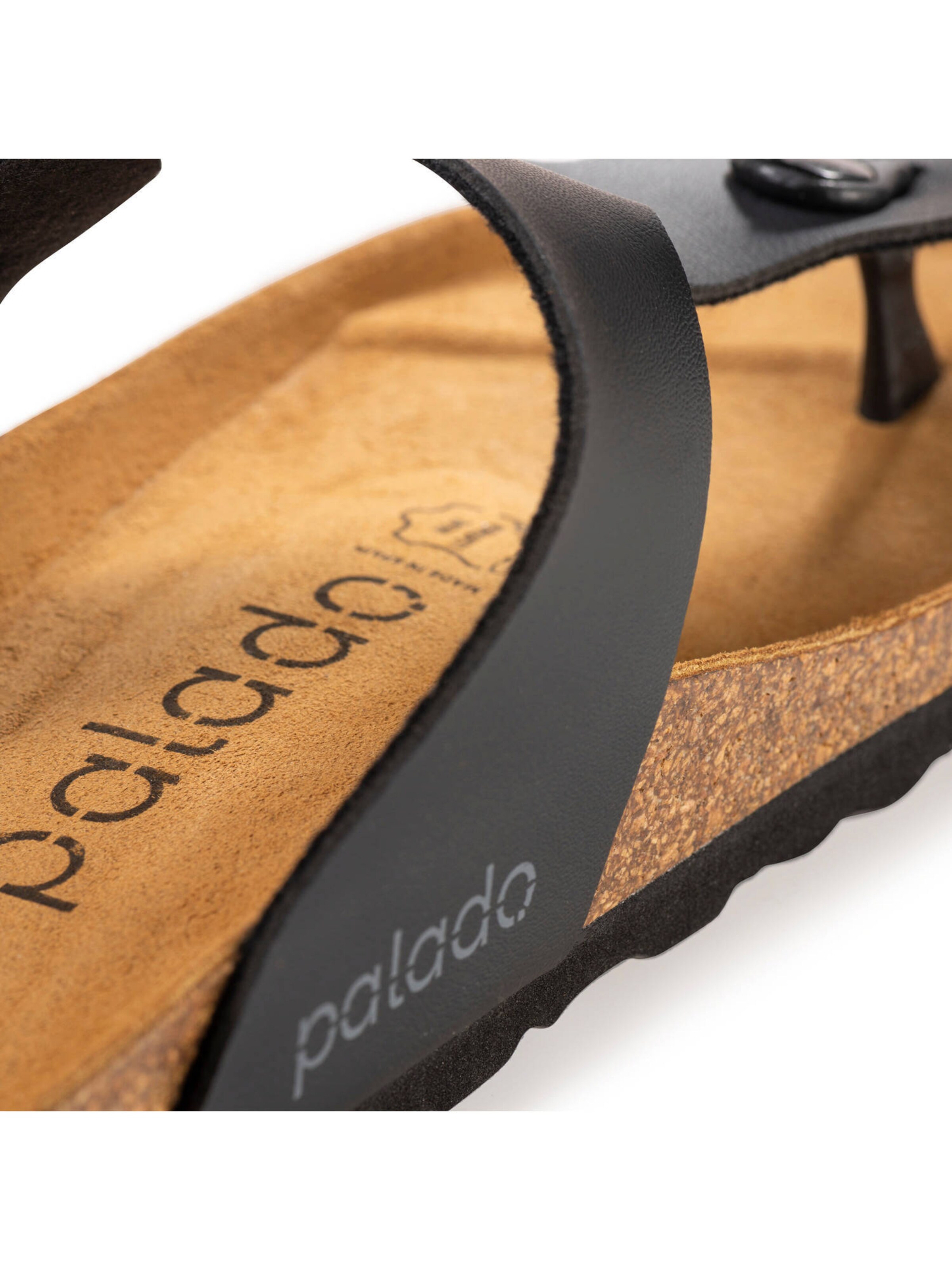 Palado Teenslipper 'Kos' in Zwart