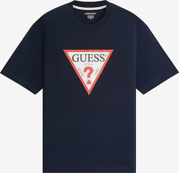 GUESS T-Shirt in Blau: Vorderseite