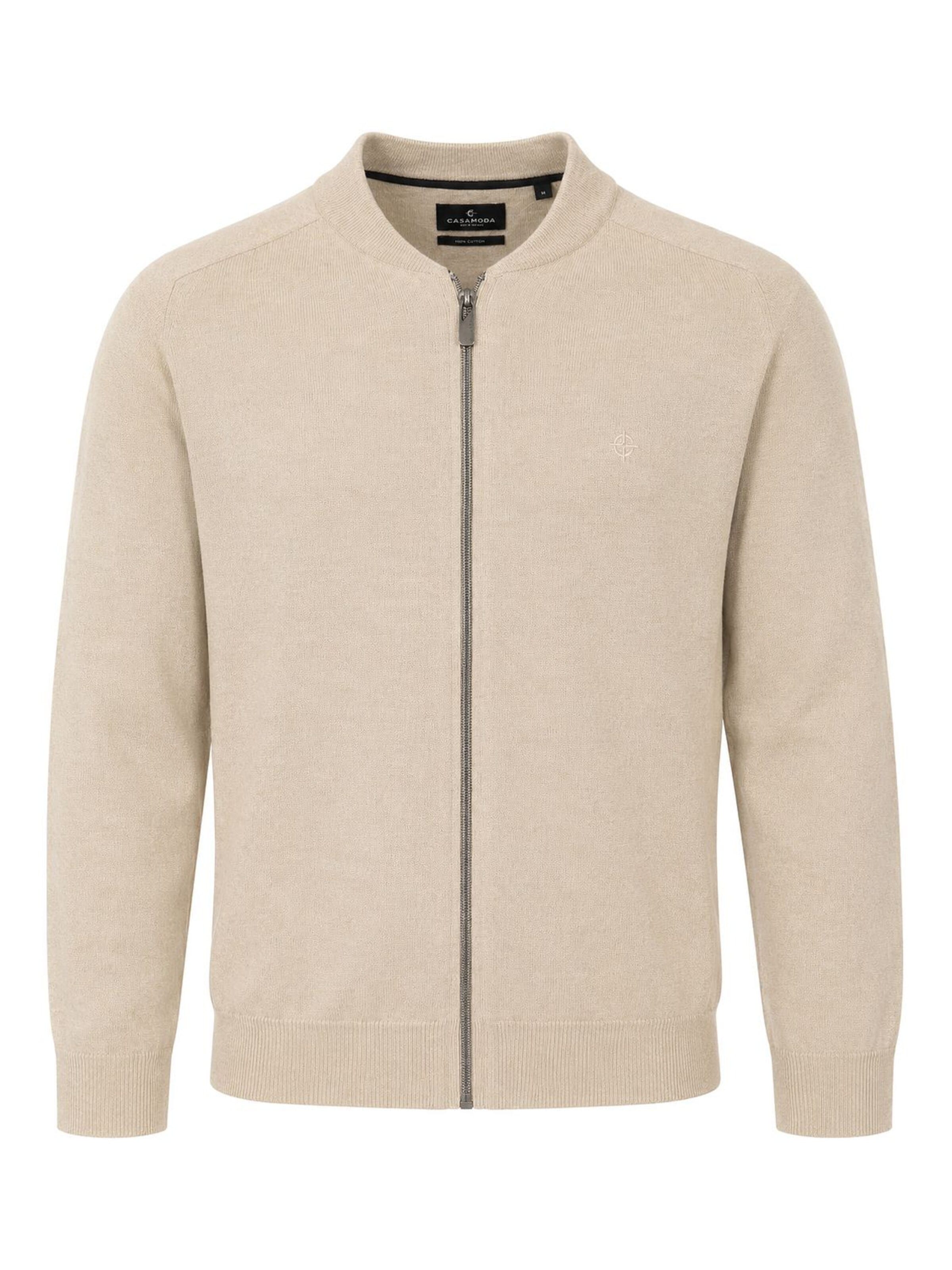 CASA MODA Strickjacke‌‌‌‌‌‌ in Beige: Vorderseite