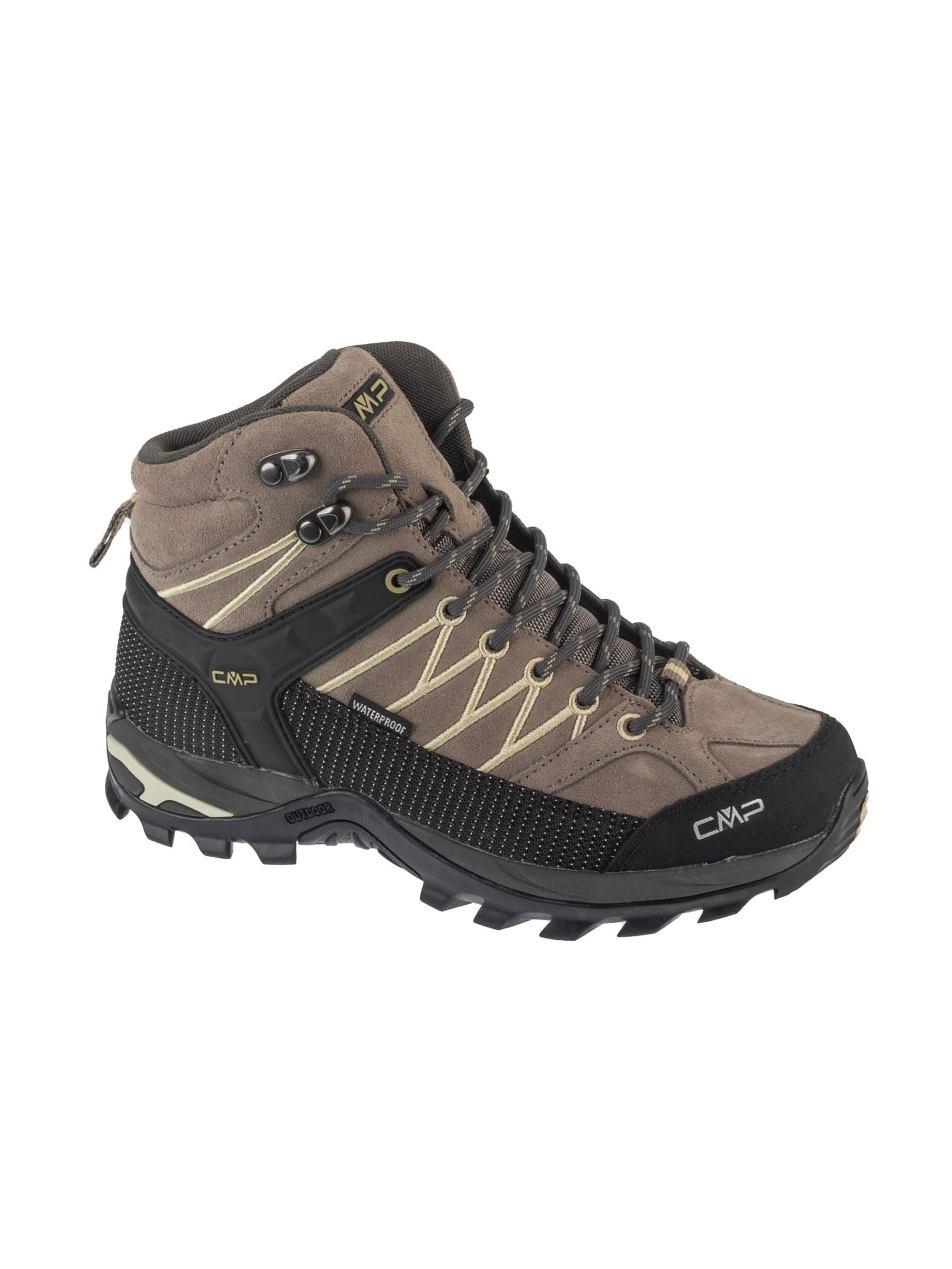 CMP Boots 'CMP Rigel Mid WP' in Bruin: voorkant