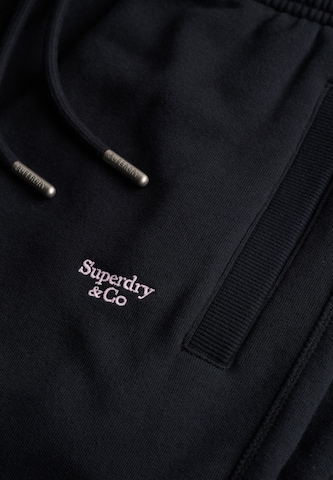 Superdry & Co - Tapered Pantalón 'SIGNATURE' en azul