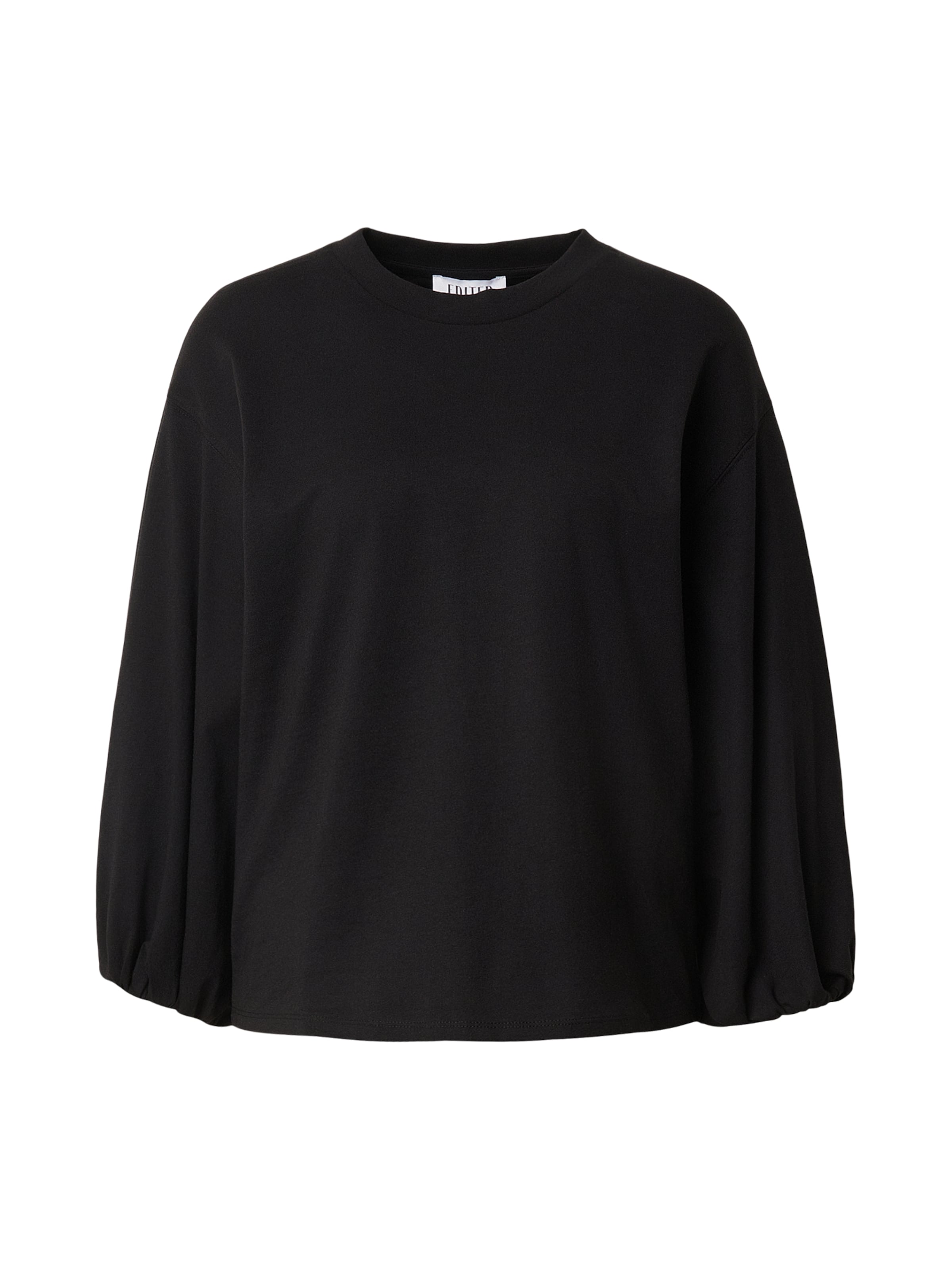 EDITED Tričko 'Invana' – černá: přední strana