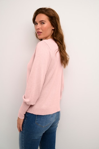 CULTURE Knit cardigan 'Annemarie' in Pink