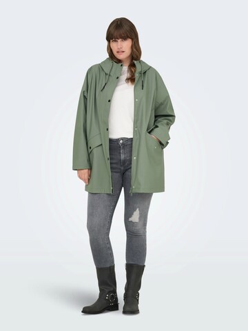 žalia ONLY Carmakoma Demisezoninis paltas 'ONLCELISA'