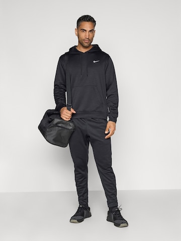 Hanorac sport 'FLEX FLC' de la NIKE pe negru